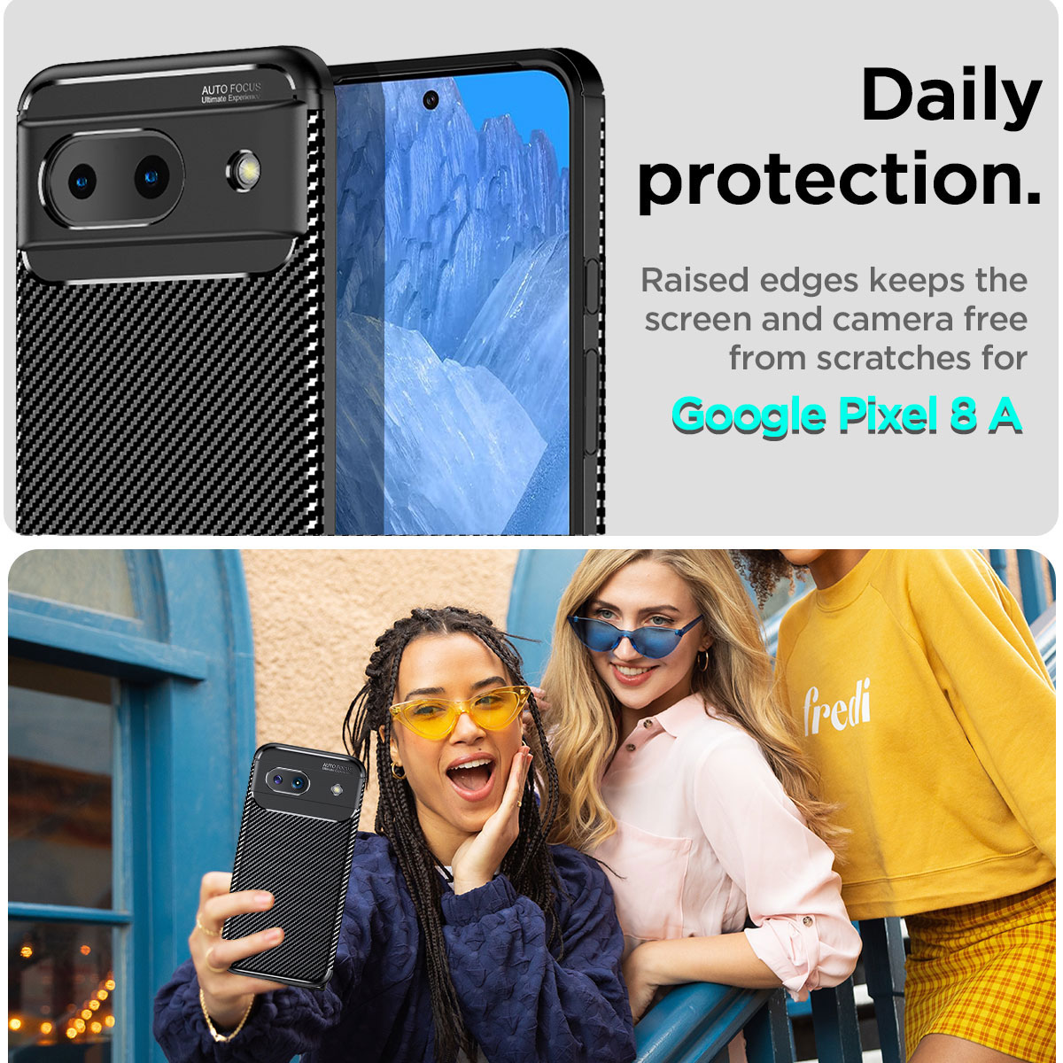 Google Pixel 8a Protective Phone Case