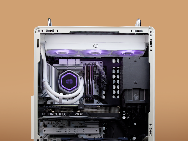Cooler Master QUBE 540 Moonstone ATX Mid-Tower PC Case 