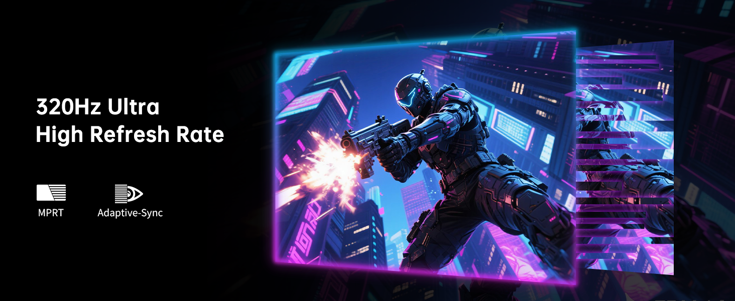 KTC 27 Inch 4K MiniLED Gaming Monitor Dual Mode