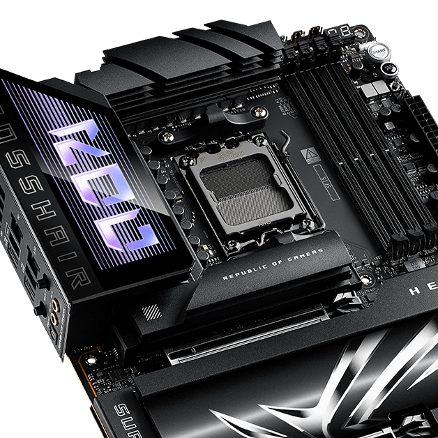 ASUS ROG CROSSHAIR X870E HERO AMD X870E AM5 ATX motherboard