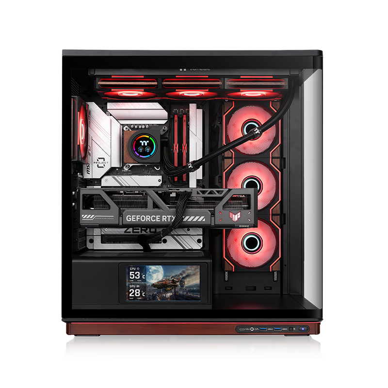 Thermaltake Stage 500 TG ARGB Mid Tower Chassis - Black