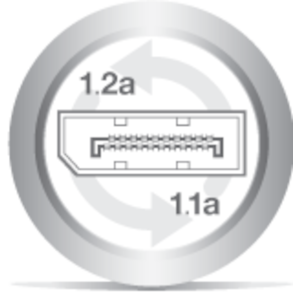 Mini DisplayPort 1.2 to DisplayPort 1.2 Cable