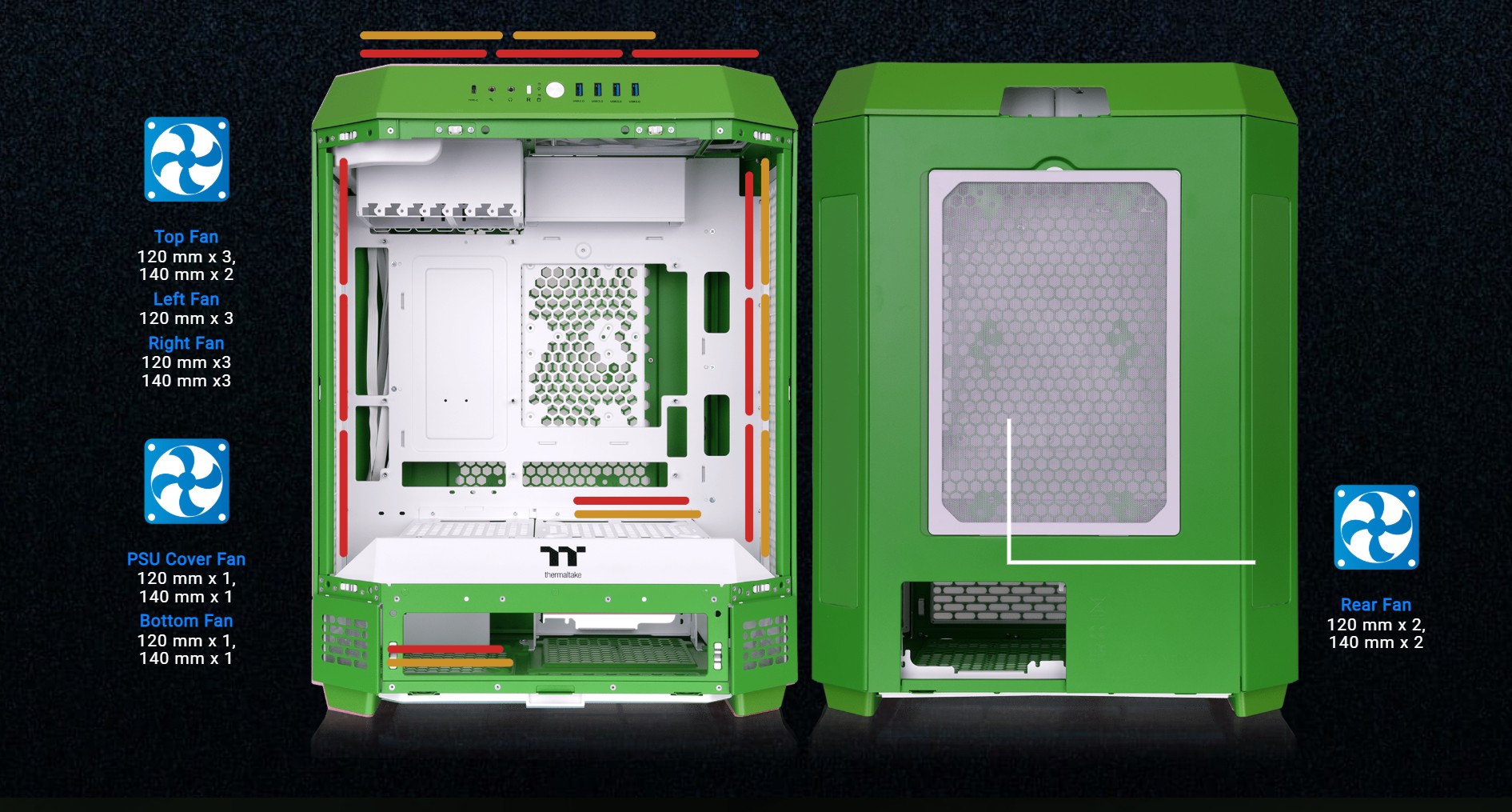 Thermaltake Tower 600 Mid Tower Chassis