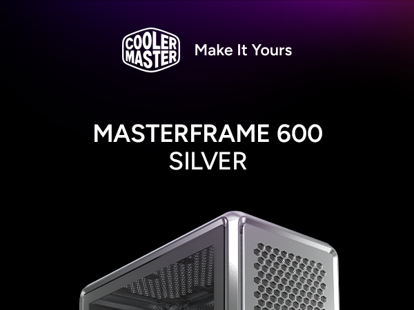 Cooler Master MasterFrame 600 ATX Mid-Tower PC Case - 4x High