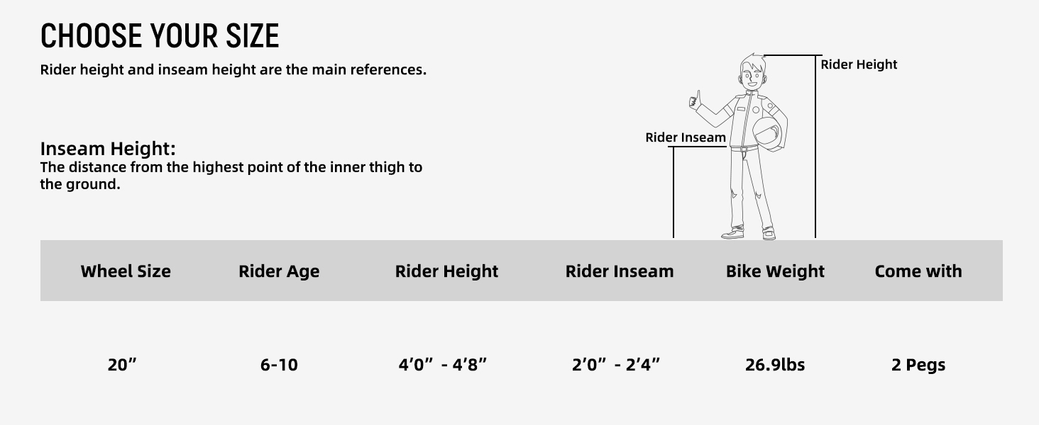 kids bmx kids bike kids bicycle freestyle bicycle boys girls 2 pegs beginner level riders