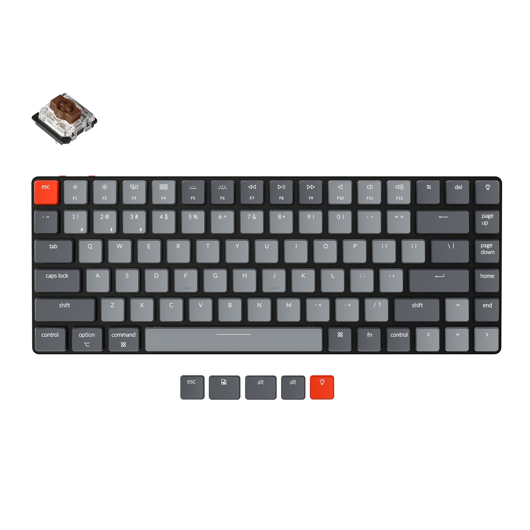 K3 White Backlight Mechanical Keyboard