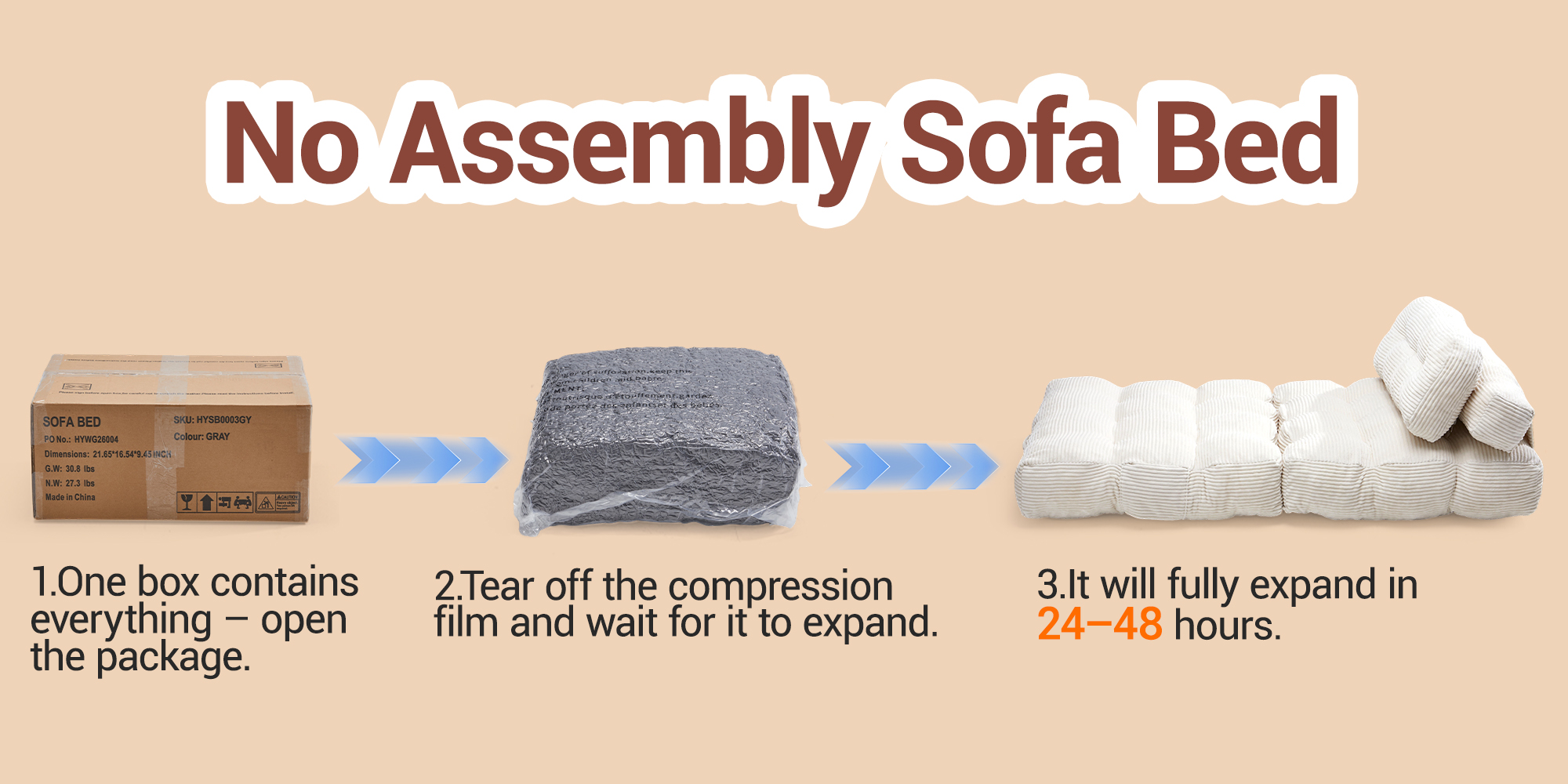 no assembly