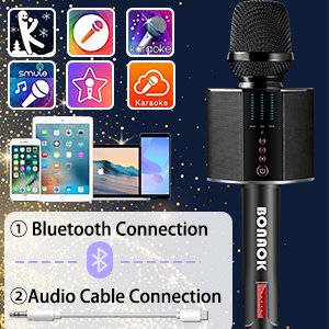 BONAOK G50 Karaoke Microphone
