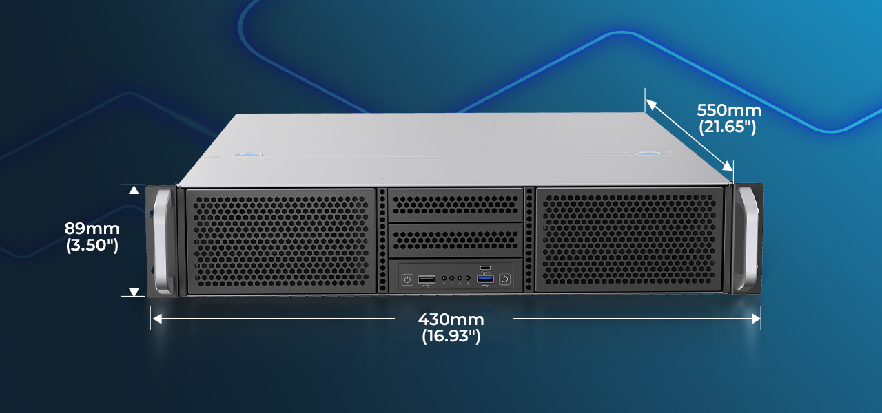 Rosewill RSV-Z2008 2U Rackmount Server Chassis
