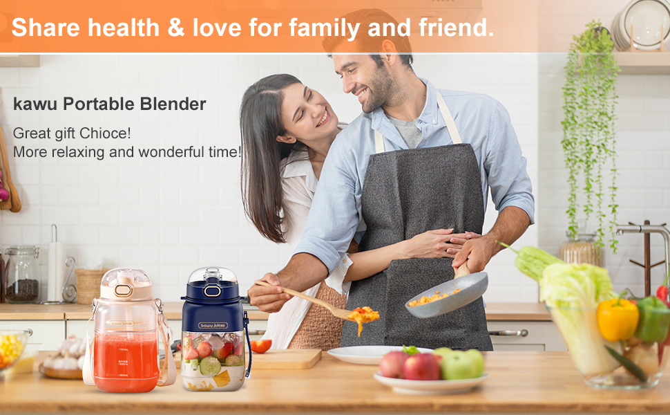 Share health and love with family and friends