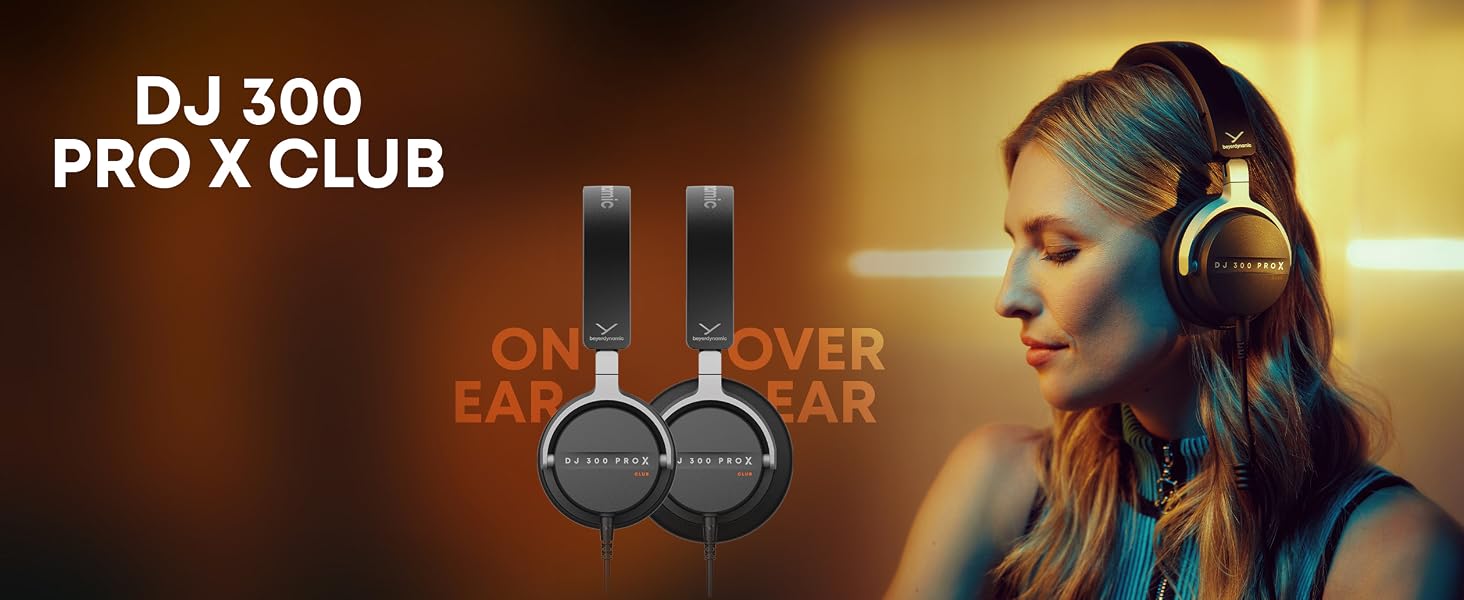 beyerdynamic DJ 300 Pro X Club Professional DJ Headphones