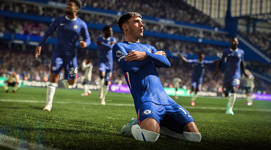 EA SPORTS FC 26 Manager Career mode screenshot showing tactical board and live challenge scenario