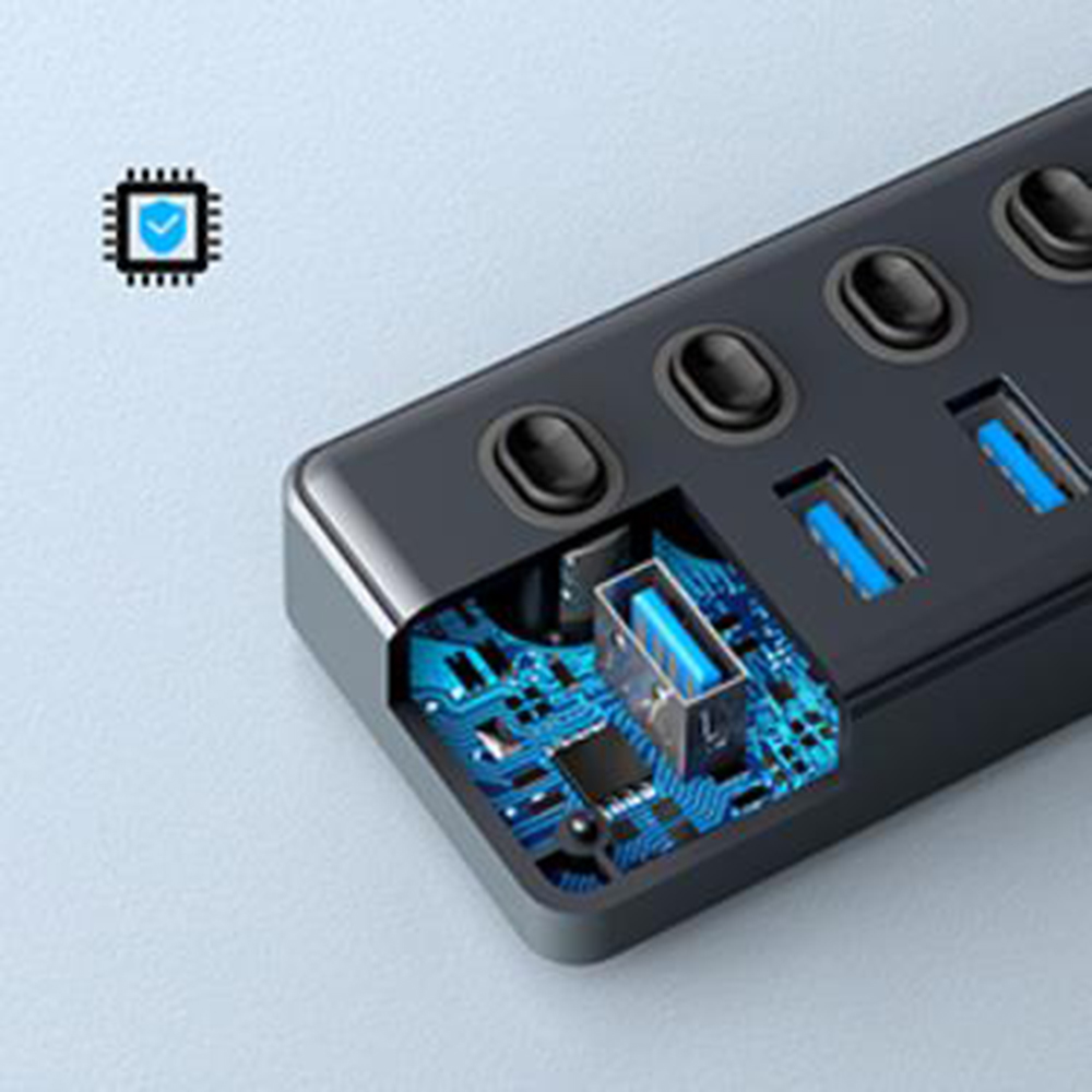 Friendly Design The built-in smart chip avoids overcurrent, overvoltage, short circuit and high temp