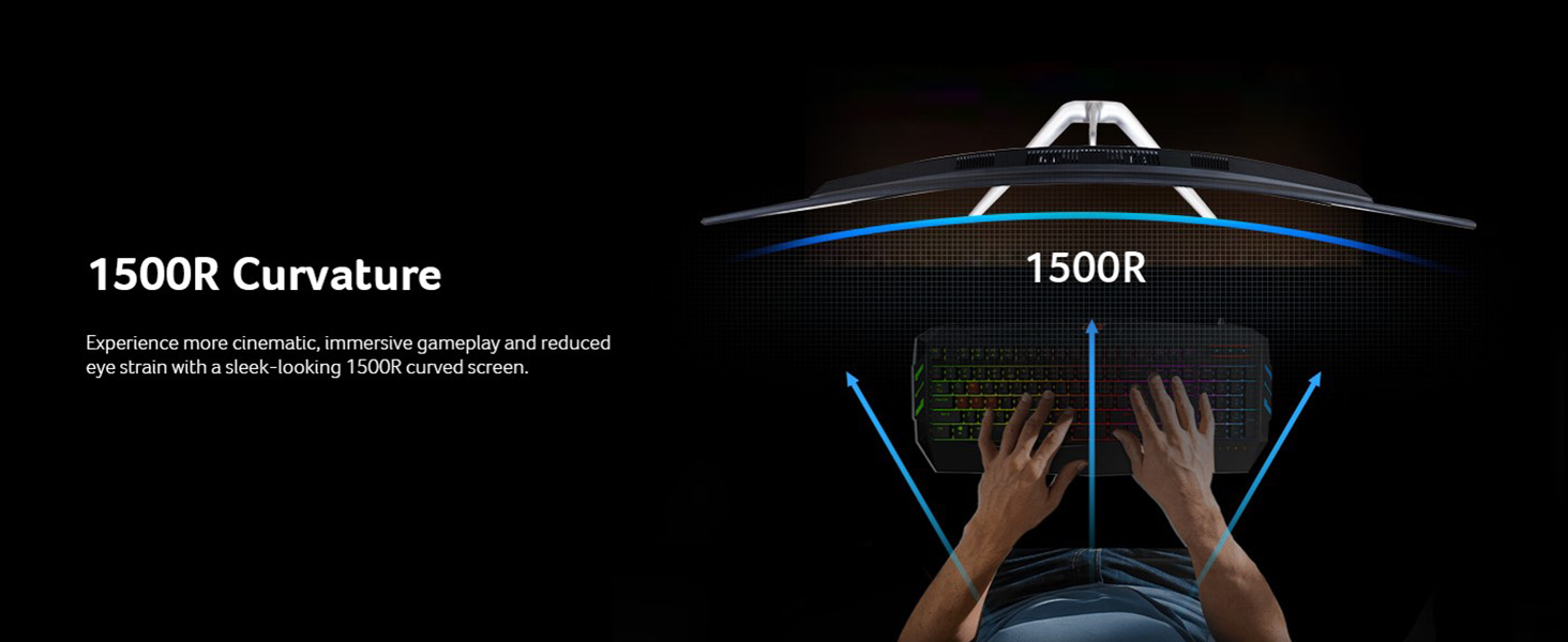 Acer EDA320Q P 1500R Curved Gaming Monitor 