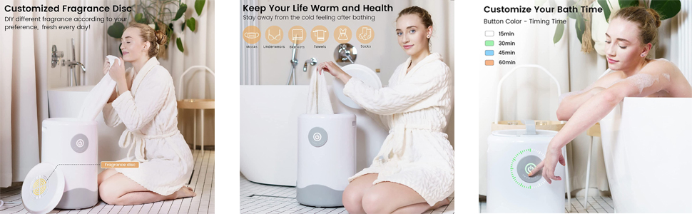 Zonli Towel Warmer Luxury Towel Warmers for Bathroom, 1 Min Fast Heating, 4  Timer Settings, 1 Hour Auto Off, Fits Up to 2 Oversize Towels, Blankets,  PJ's, Best Gift for Her (Light Grey) - Newegg.com
