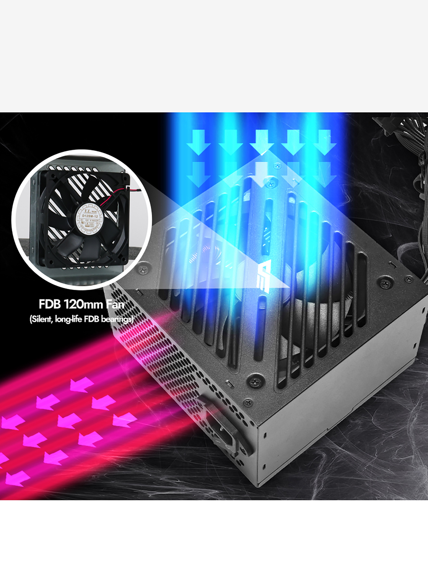 darkFlash PMT650 650W Power Supply PSU