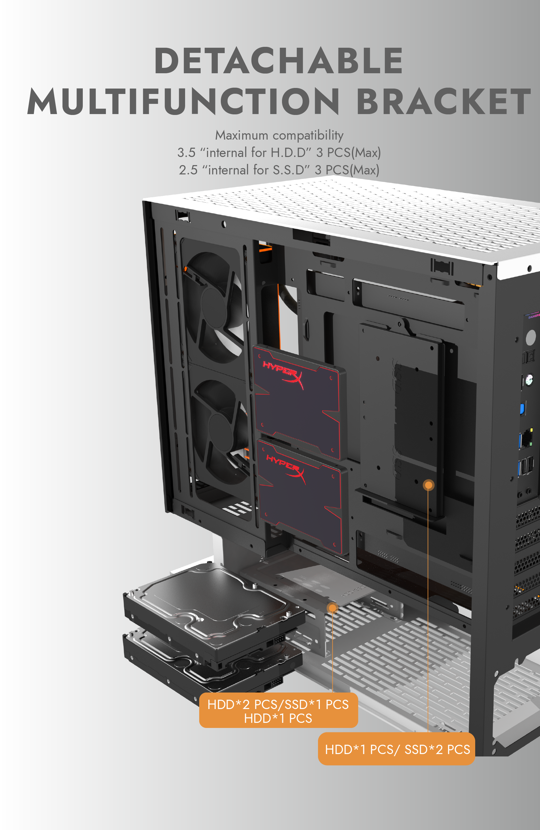 FLOATRON F1 M-ATX PC Case