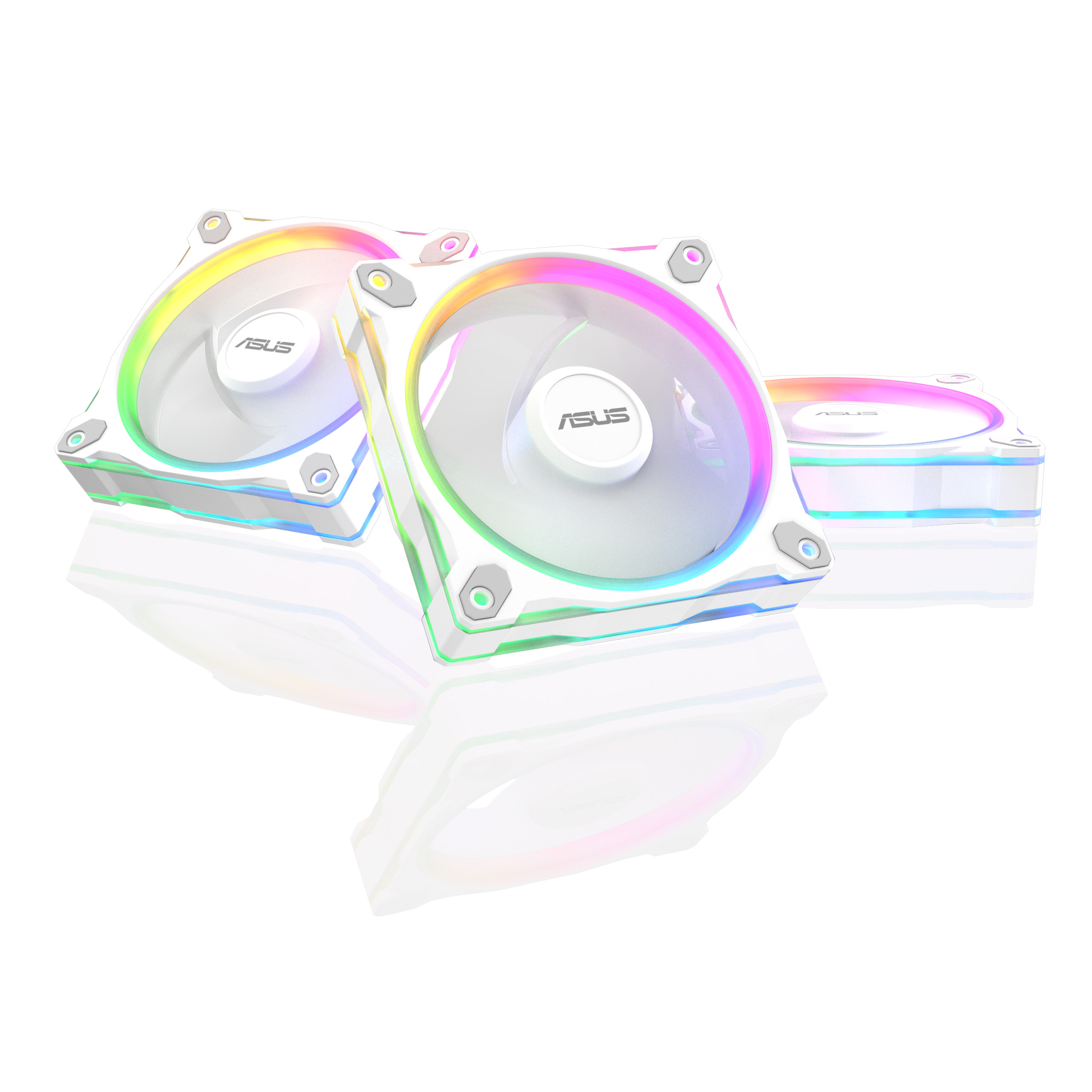 ASUS Prime MR120 White Fans Product Image