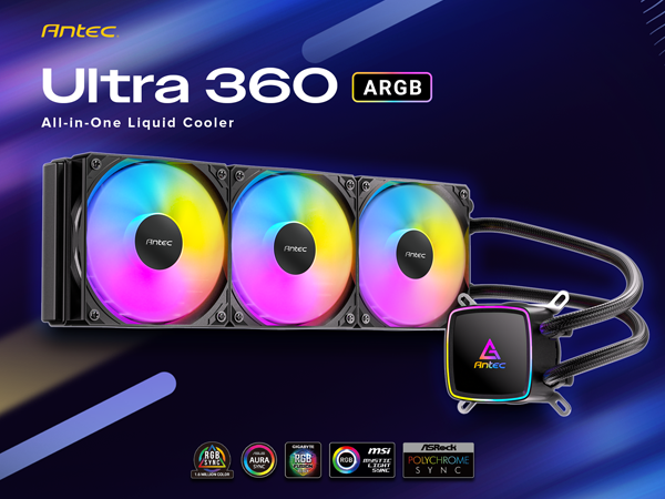 Antec Ultra 360 ARGB Liquid CPU Cooler