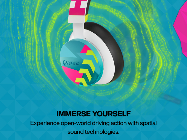 Xbox Wireless Headset – Forza Horizon 6 Limited Edition