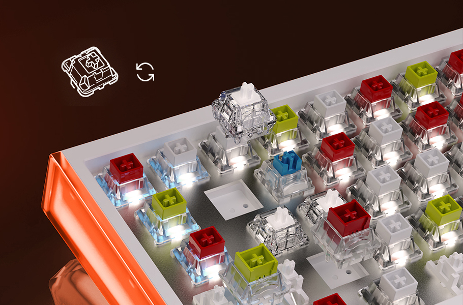 DAREU COOL68 65% Wired Gaming Keyboard