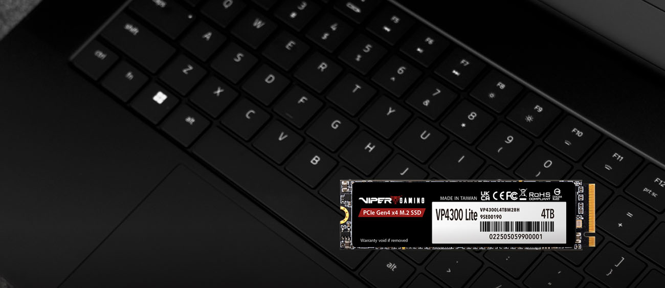 Patriot Viper VP4300 Lite M.2 PCIe Gen 4 x4 Solid State Drive