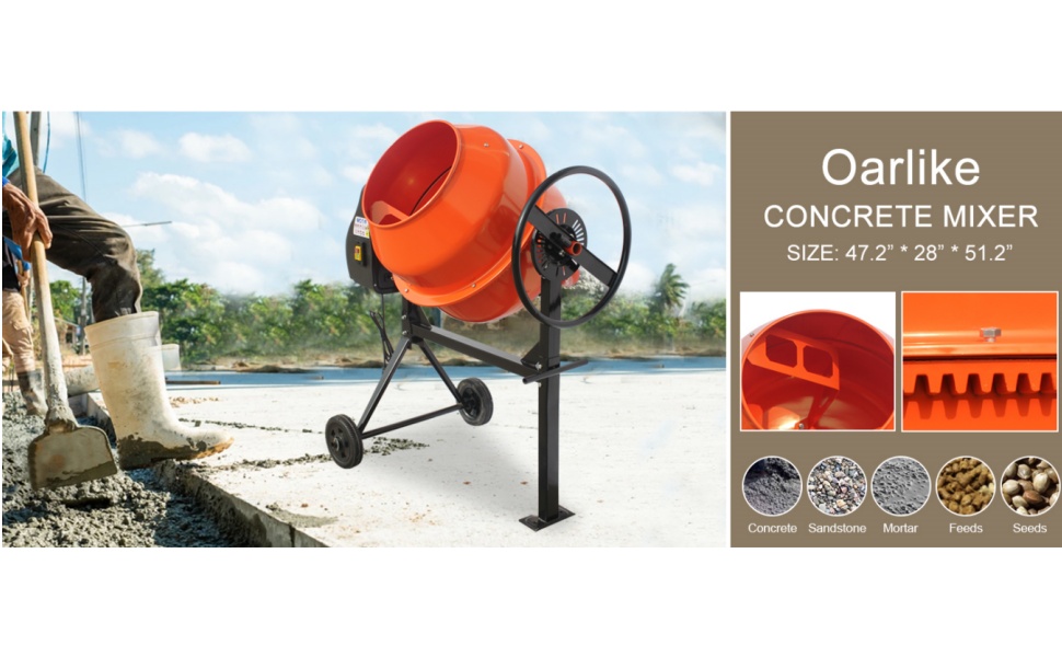 Electric Cement Mixer Machine