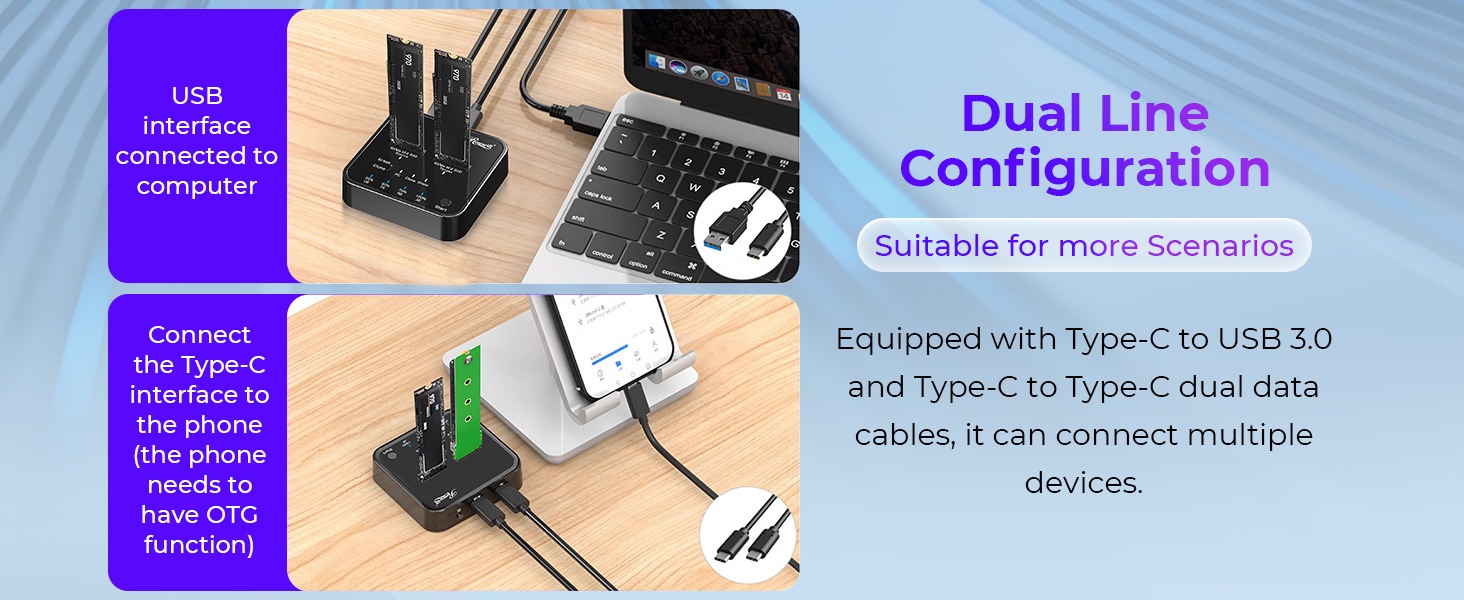 Rosewill RS-N2-CLE M.2 NVMe Cloner + Eraser