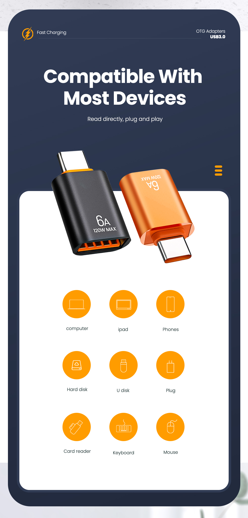 compatible with Most Devices