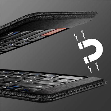 ProtoArc® XK03 Foldable Ergonomic Bluettooth Keyboard