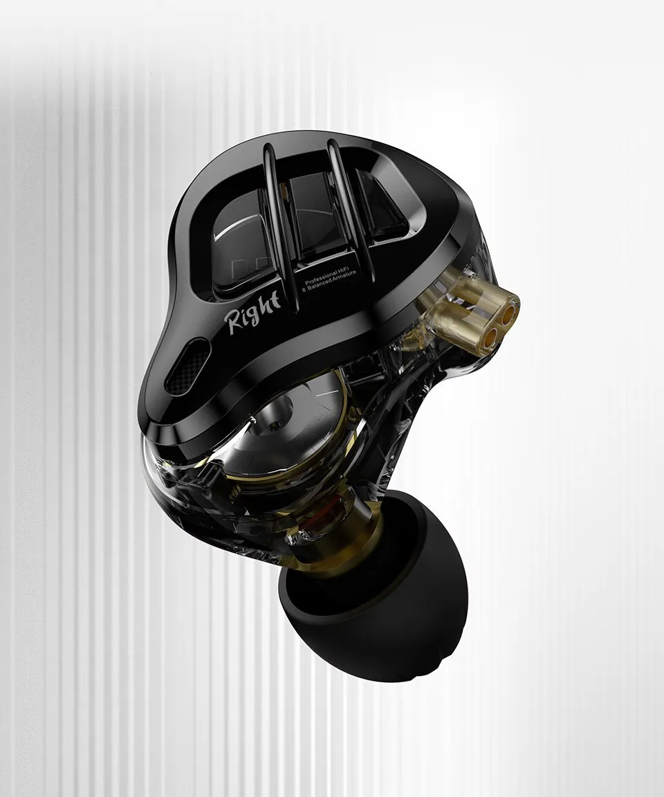 KZ ZAR in-Ear Monitor Headphones Without Microphone