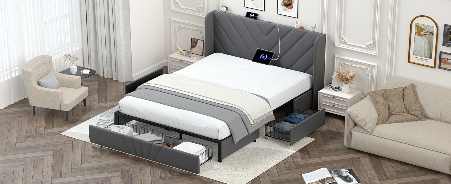 GTRACING Bed Frame