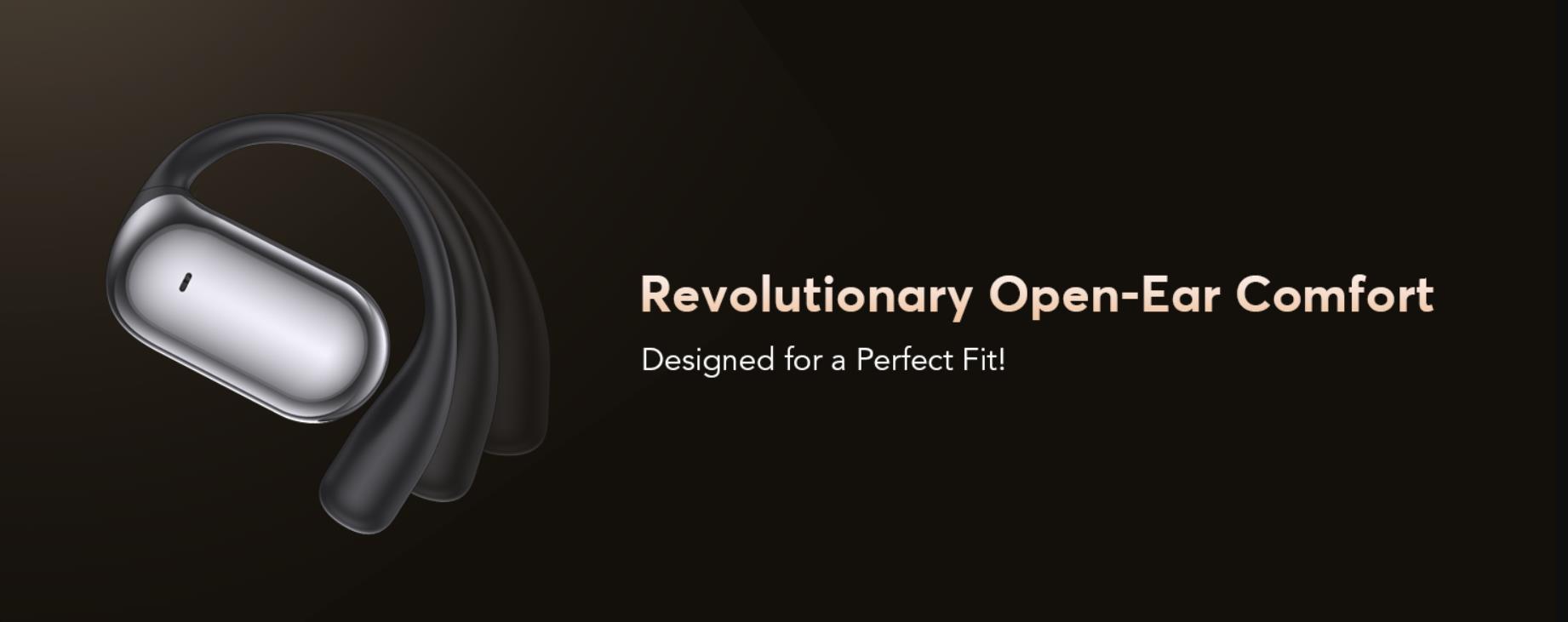 Open Ear Headphones - 5.4 Bluetooth Wireless Earphones for Running, Ultra Comfort Sport Open Ear Bud