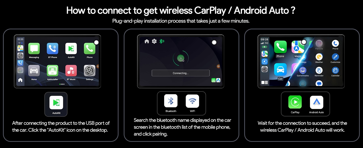 android auto wireless