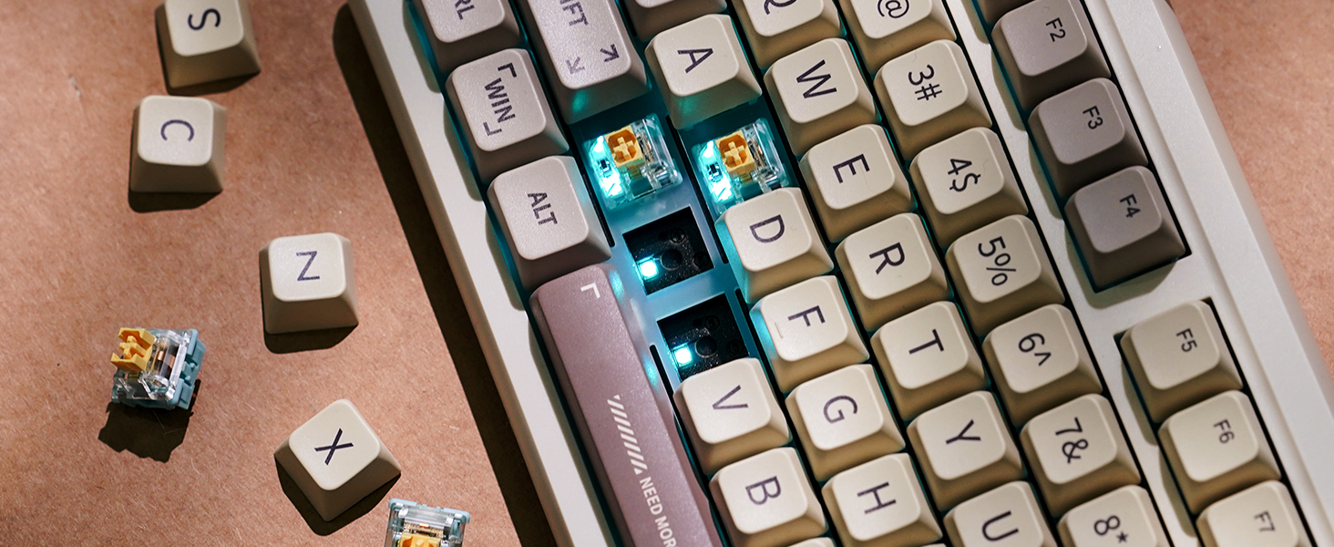97 Keys mechanical gaming keyboard