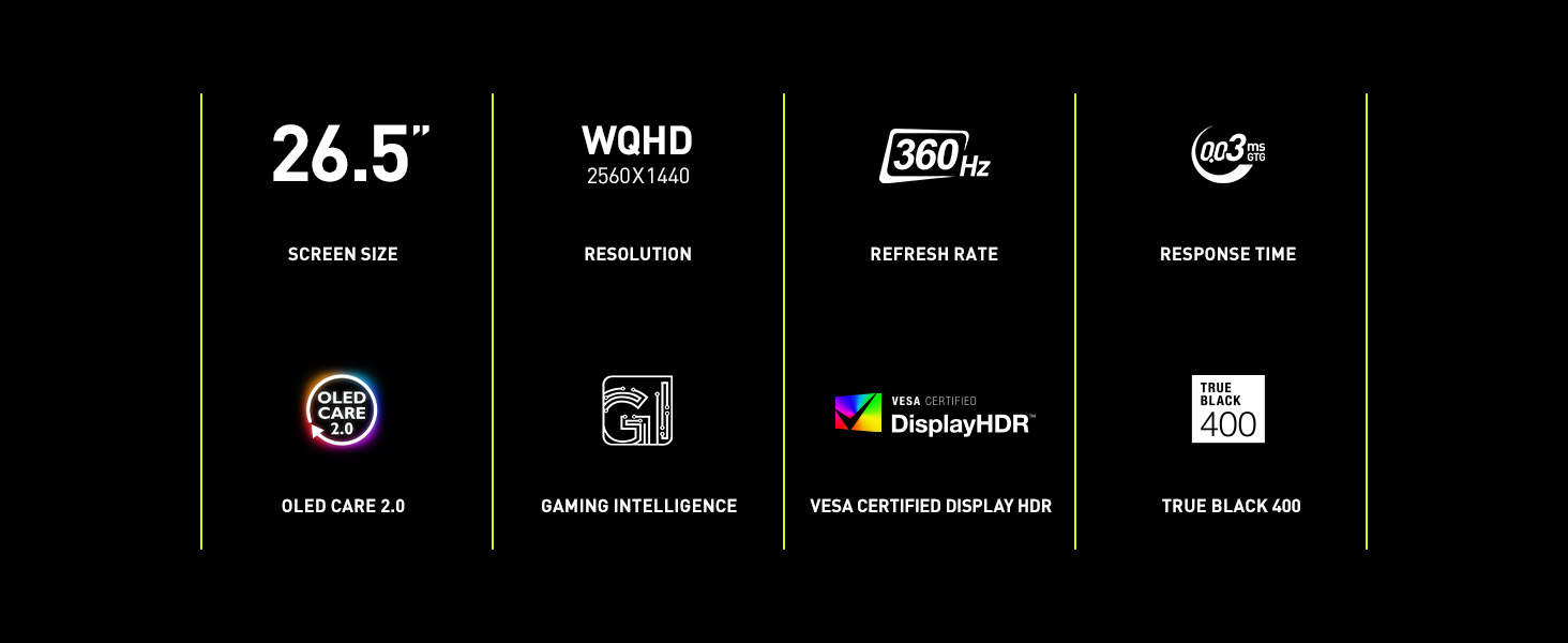 MSI MAG 271QPX QD-OLED USB-C OLED Gaming Monitor