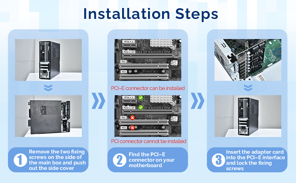 PCIE USB 3.0 Card 7 Ports