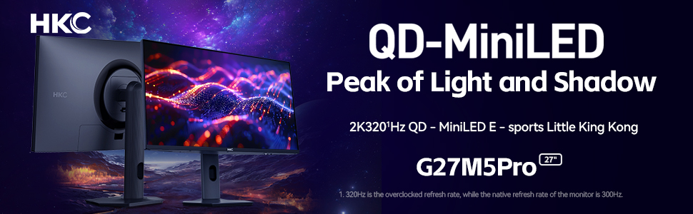 HKC G27M5Pro Gaming Computer Monitor