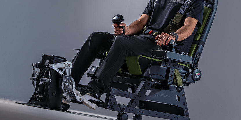 Next Level Racing Flight Seat Pro Boeing Military Edition