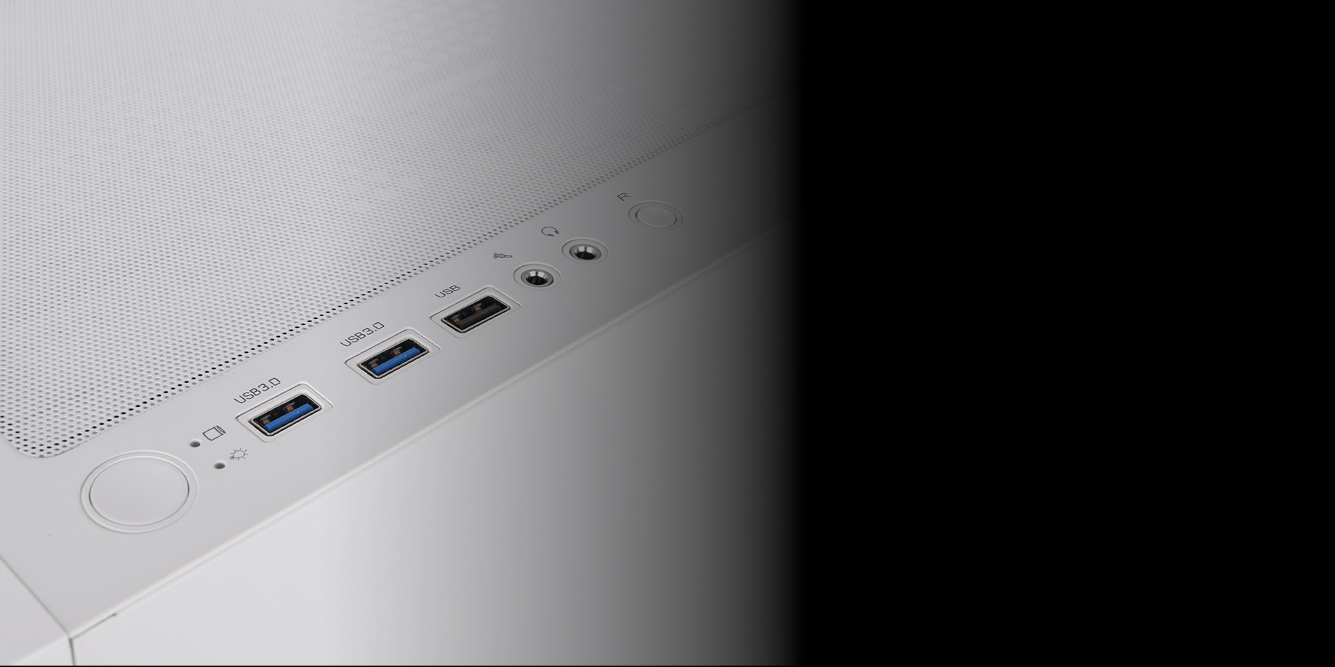 Thermaltake Versa H16 TG ARGB Snow Micro Tower Chassis