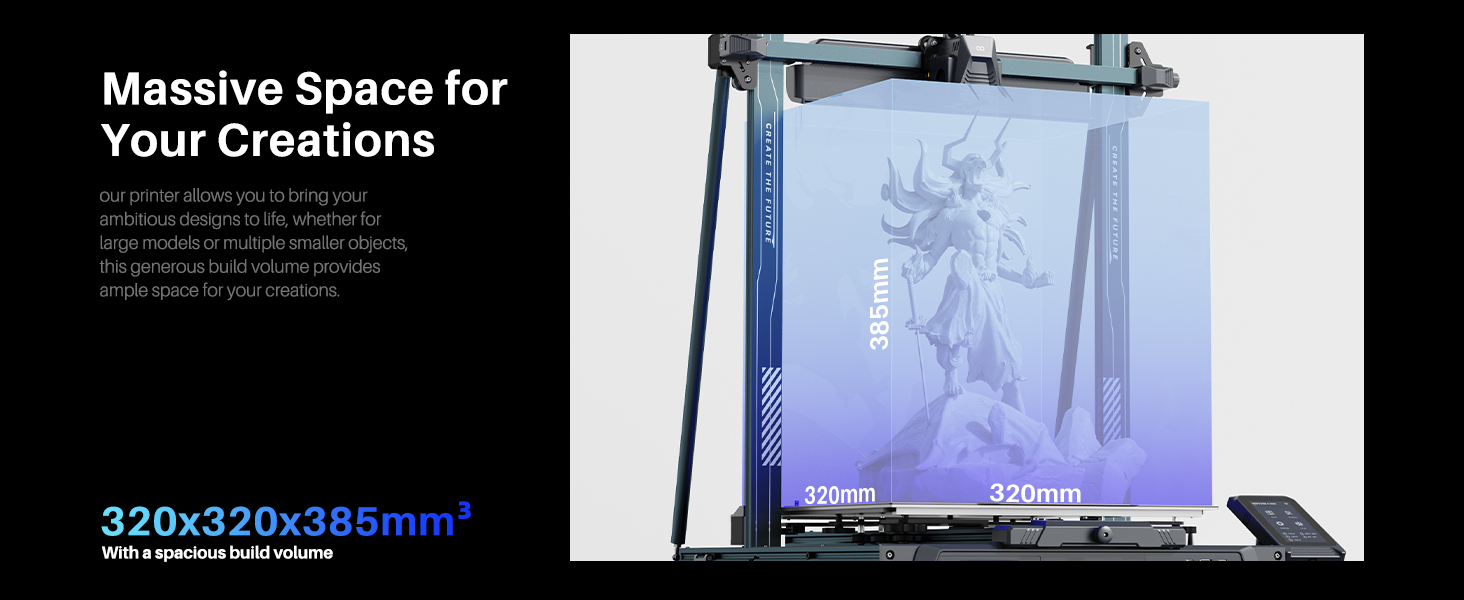 ELEGOO Neptune 4 FDM 3D Printer, 500mm/s High-Speed Fast FDM