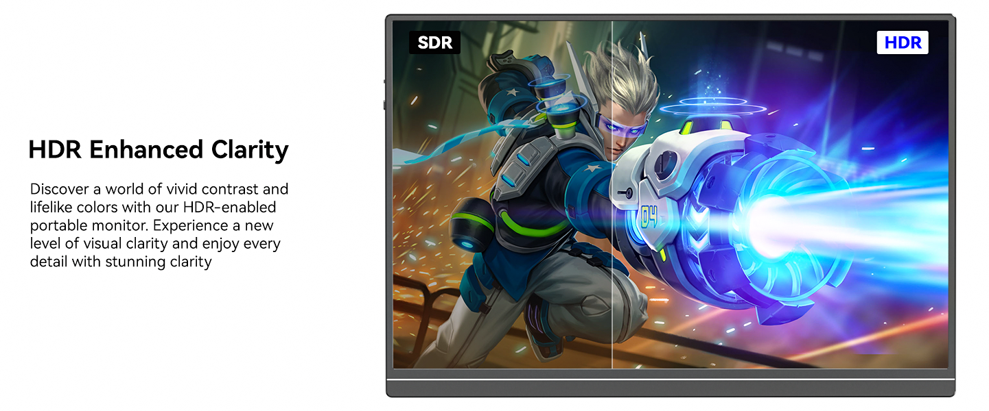 16 Inch Portable Monitor for Laptop