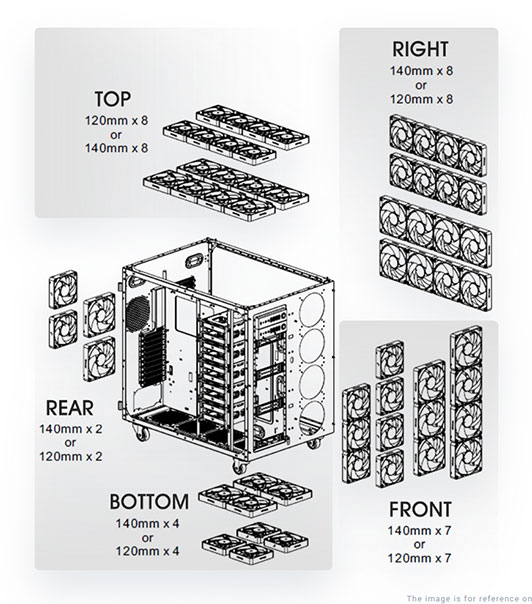 Thermaltake AX1000 TG Super Tower Chassis