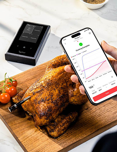 Typhur Sync Quad Digital Probe Bluetooth Compatibility Meat Thermometer