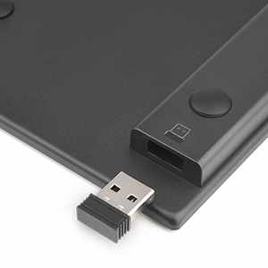 Dual Mode 2.4G Wireless and Bluetooth Keyboarad