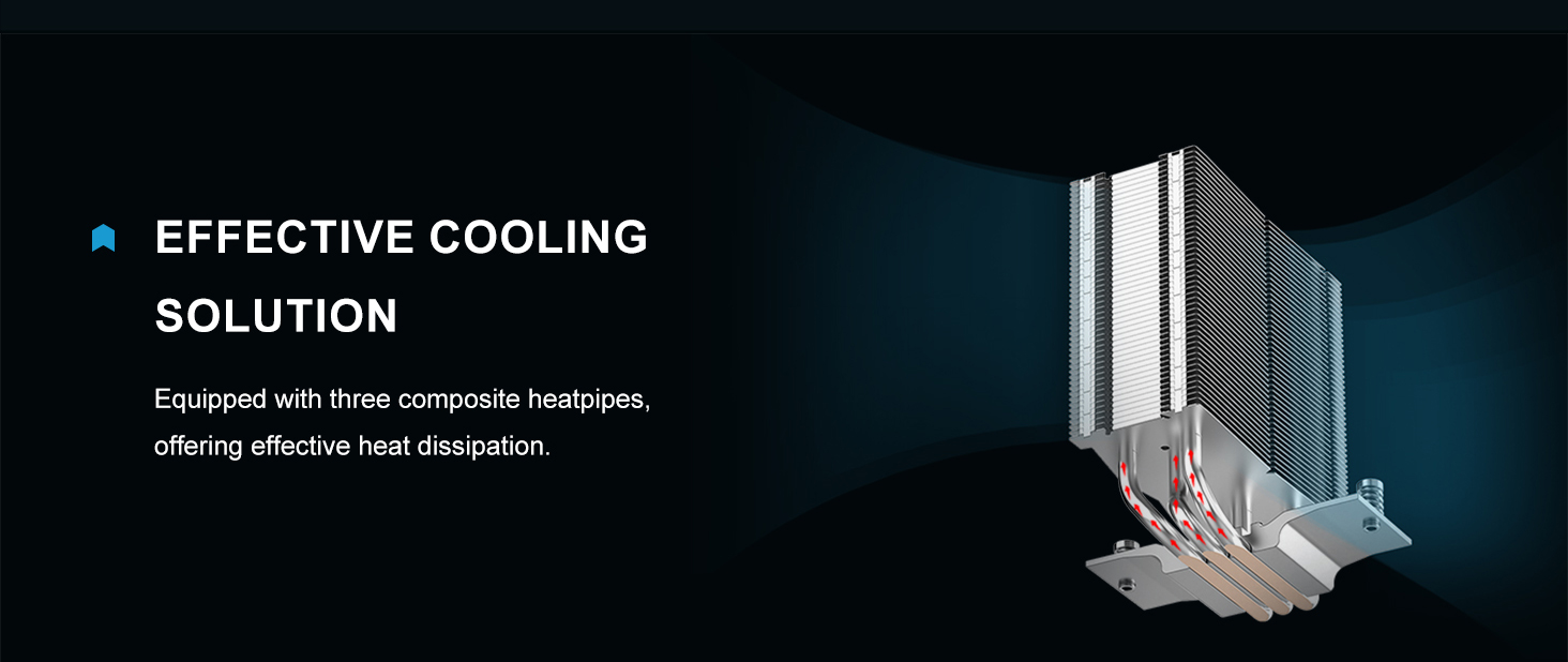 SAMA X30L Single-Tower CPU Air Cooler