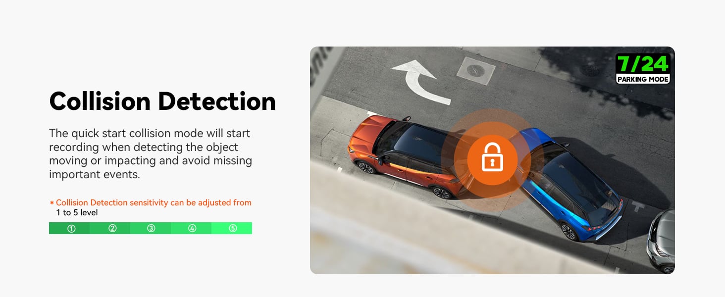 dash cam with collision detection