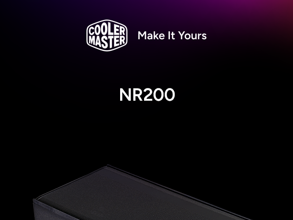 Cooler Master NR200 SFF Small Form Factor Mini-ITX Case 