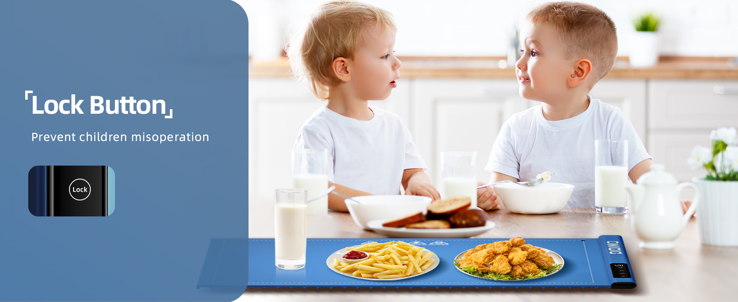 With child lock, safer