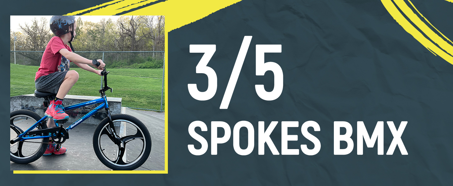 3 spoke BMX bmx bike bmx bicycle freestyle bmx boys girls kids youth teen bmx beginner